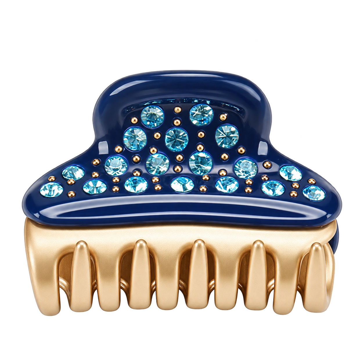 Blue mini hair clip